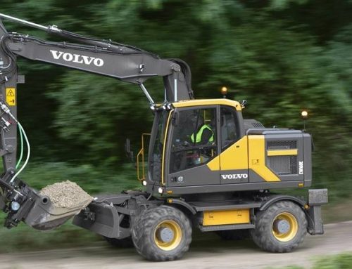 Wheeled Excavator Contract Hire